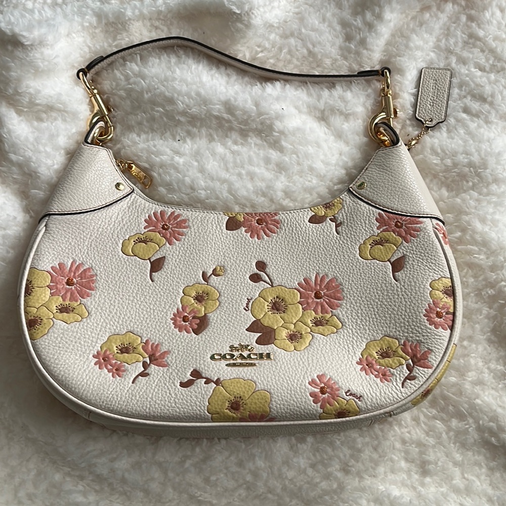Coach Mara Hobo Floral purse